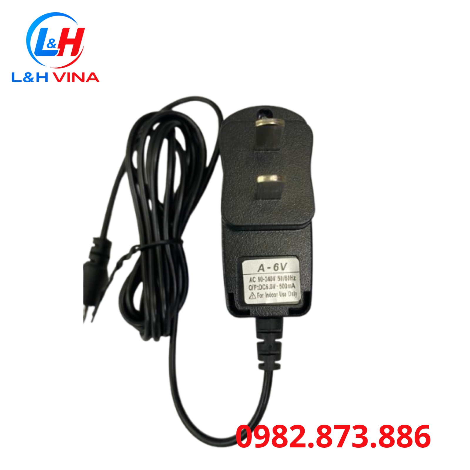 Sạc 6V 500mA dùng cho cân điện tử GS nhà bếp